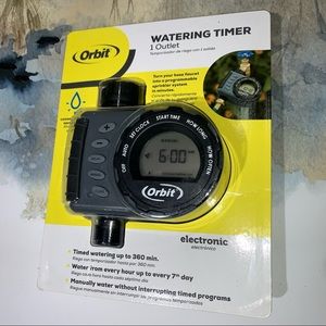 New Orbit  1 Output Port Digital Hose End Timer